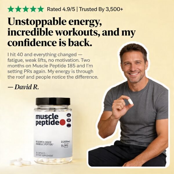 Muscle Peptide 185 product image 2 Muscle Peptide 185 product image 2