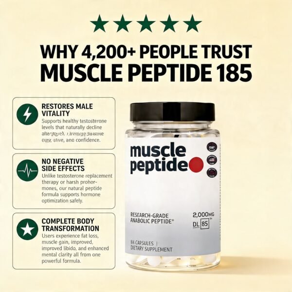 Muscle Peptide 185 product image 3 Muscle Peptide 185 product image 3