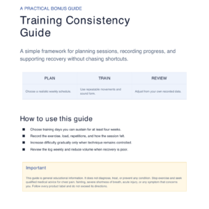 Peddify Training Consistency Guide cover